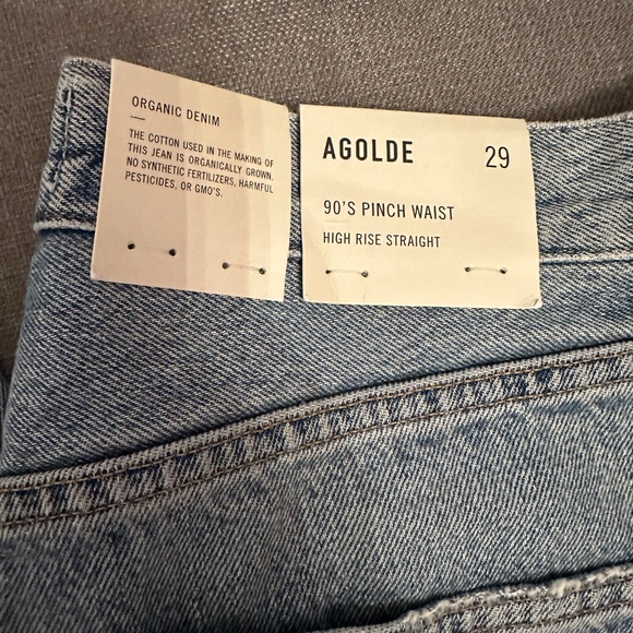 AGolde 90’s Pinch Waist Jeans Size 29 NWT - Picture 5 of 11